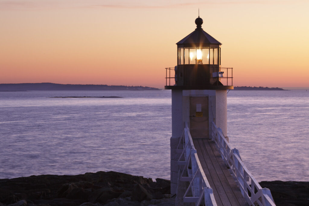 Marshall Point lighthouse (Port Clyde, Maine).